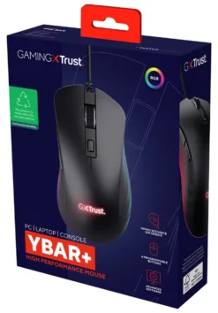 Mouse Trust 24890 GXT 924 Ybar+ Wired Black