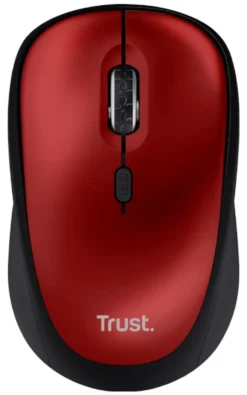 Mouse Trust 24550 YVI+ Eco Red e Black