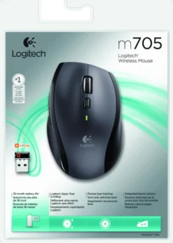 Mouse wireless Logitech M705 con 3 anni di autonomia