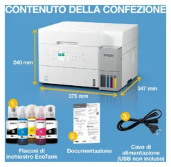 Multifunzione Epson C11CL43411 ECOTANK ET 3956