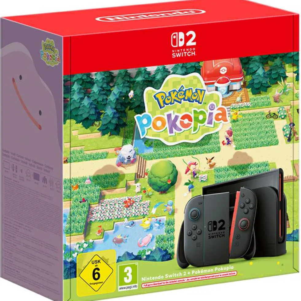 NINTENDO SWITCH 2 CONSOLE + GIOCO POKEMON POKOPIA IT