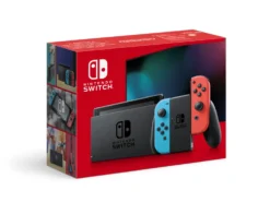 NINTENDO SWITCH CONSOLE JOY-CONROSSO/BLU NEW IT