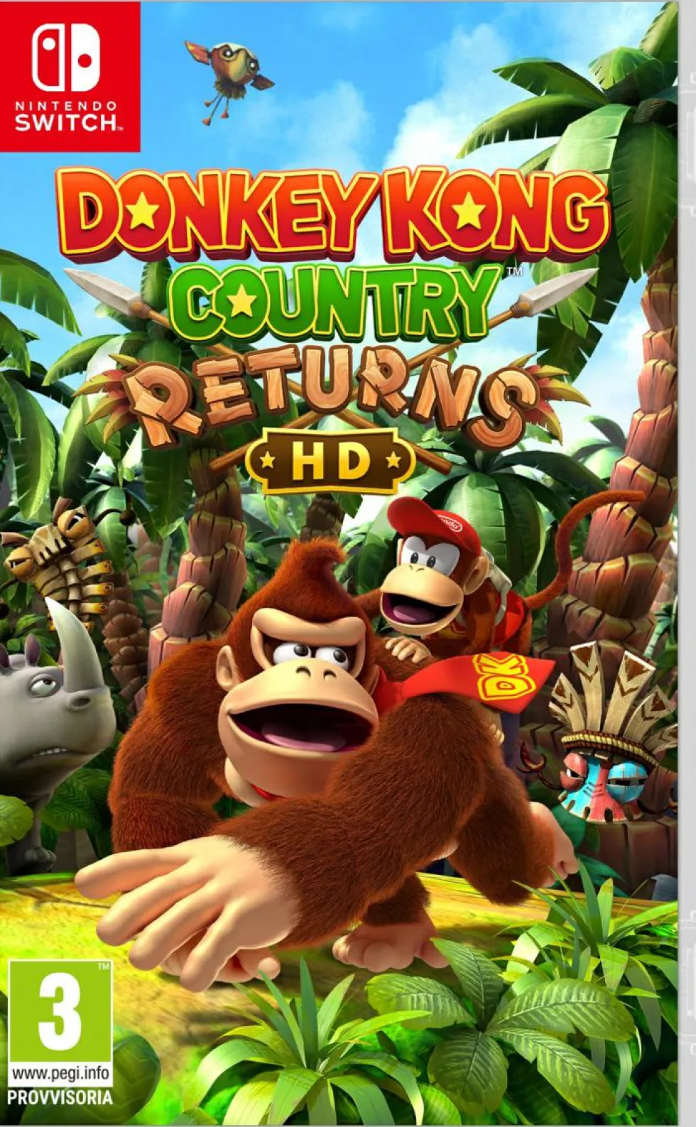 NINTENDO SWITCH GIOCO DONKEY KONG COUNTRY RETURNS HD IT