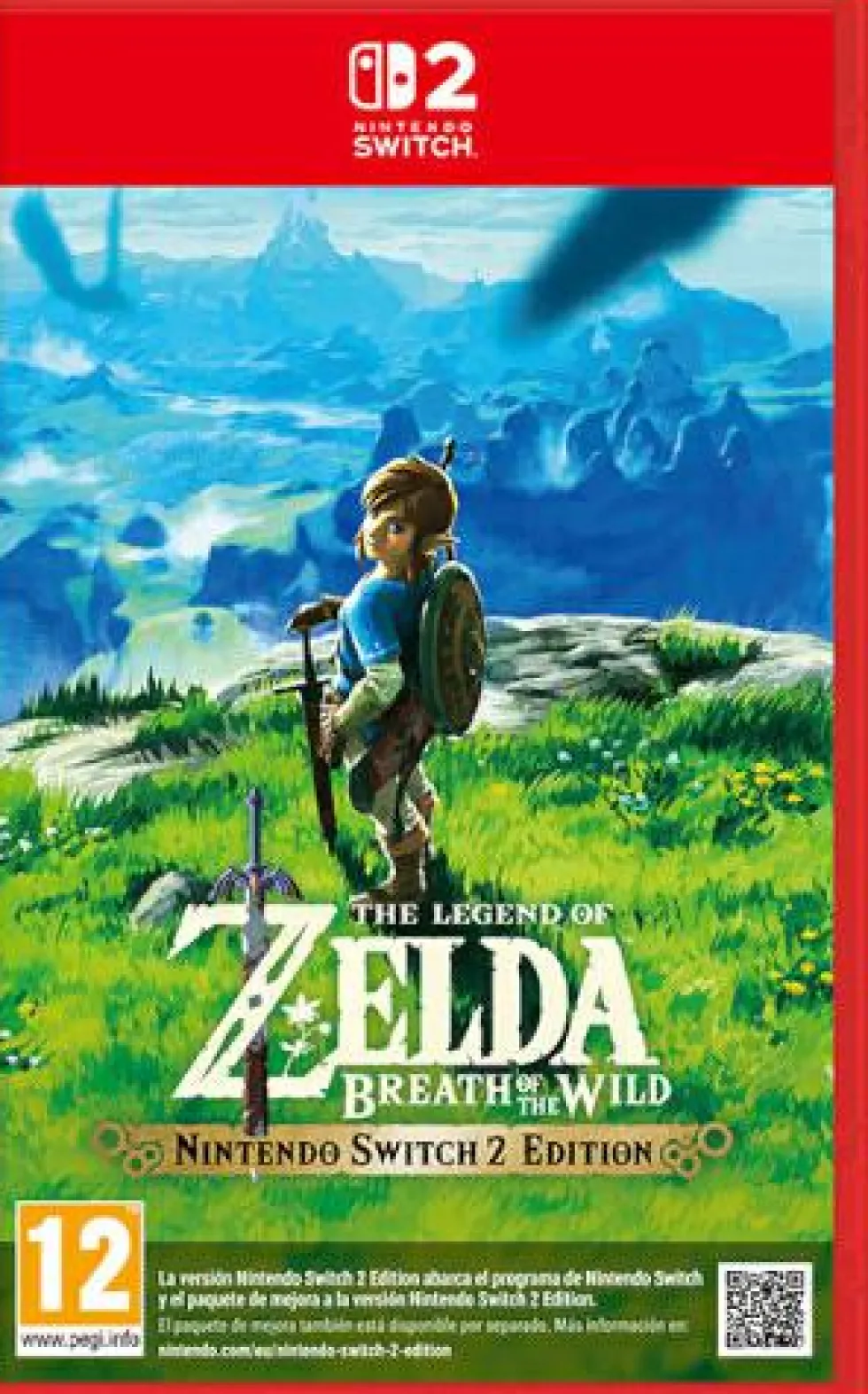 NINTENDO SWITCH 2 ZELDA BREATH WILD UP IT