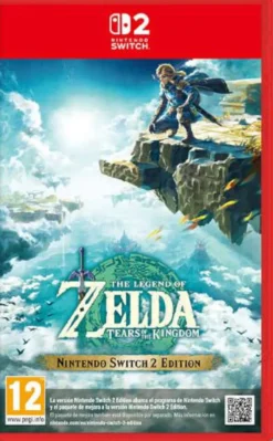NINTENDO SWITCH 2 ZELDA TEARS KINGDOM UP IT