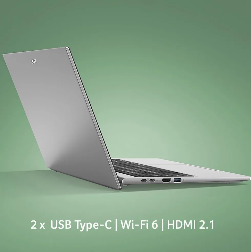 Notebook Acer Aspire Go 15 con 32 GB di RAM e SSD da 1 TB