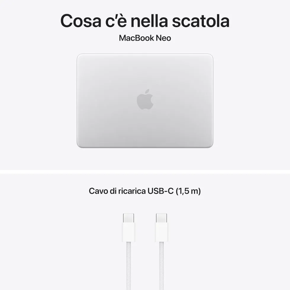 Notebook Apple MacBook Neo 13" A18 Pro 256GB SSD