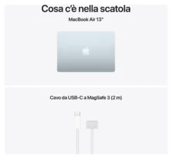 Notebook Apple MDHH4T A MACBOOK AIR Sky blue