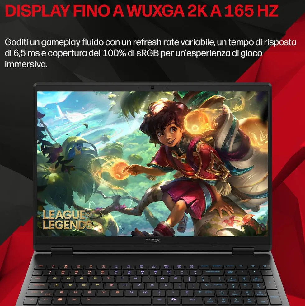 Notebook gaming HP Omen 15 con NVIDIA GeForce RTX 5060