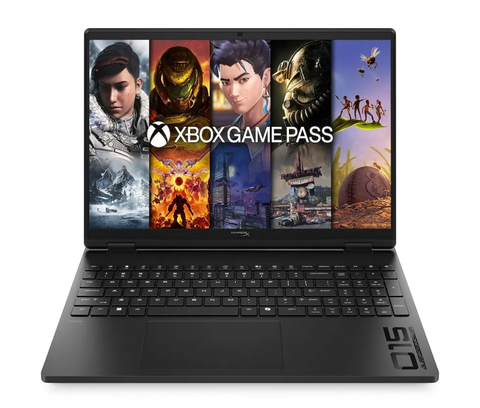 Notebook gaming HP Omen 15 con NVIDIA GeForce RTX 5060