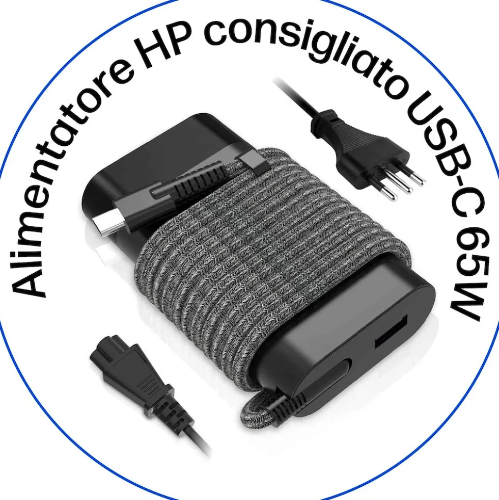 Notebook HP 15-fc1008nlx con AMD Ryzen 5, 8GB RAM e 512GB SSD