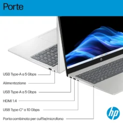 Notebook HP Laptop AI 15-fd2026nlx con Intel Core Ultra 5