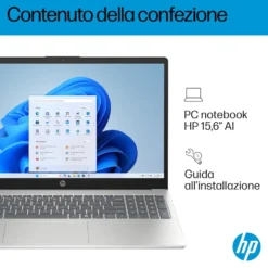 Notebook HP Laptop AI 15-fd2026nlx con Intel Core Ultra 5