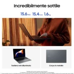 Notebook Samsung Galaxy Book4 Core 7 16GB RAM 512GB SSD 15.6