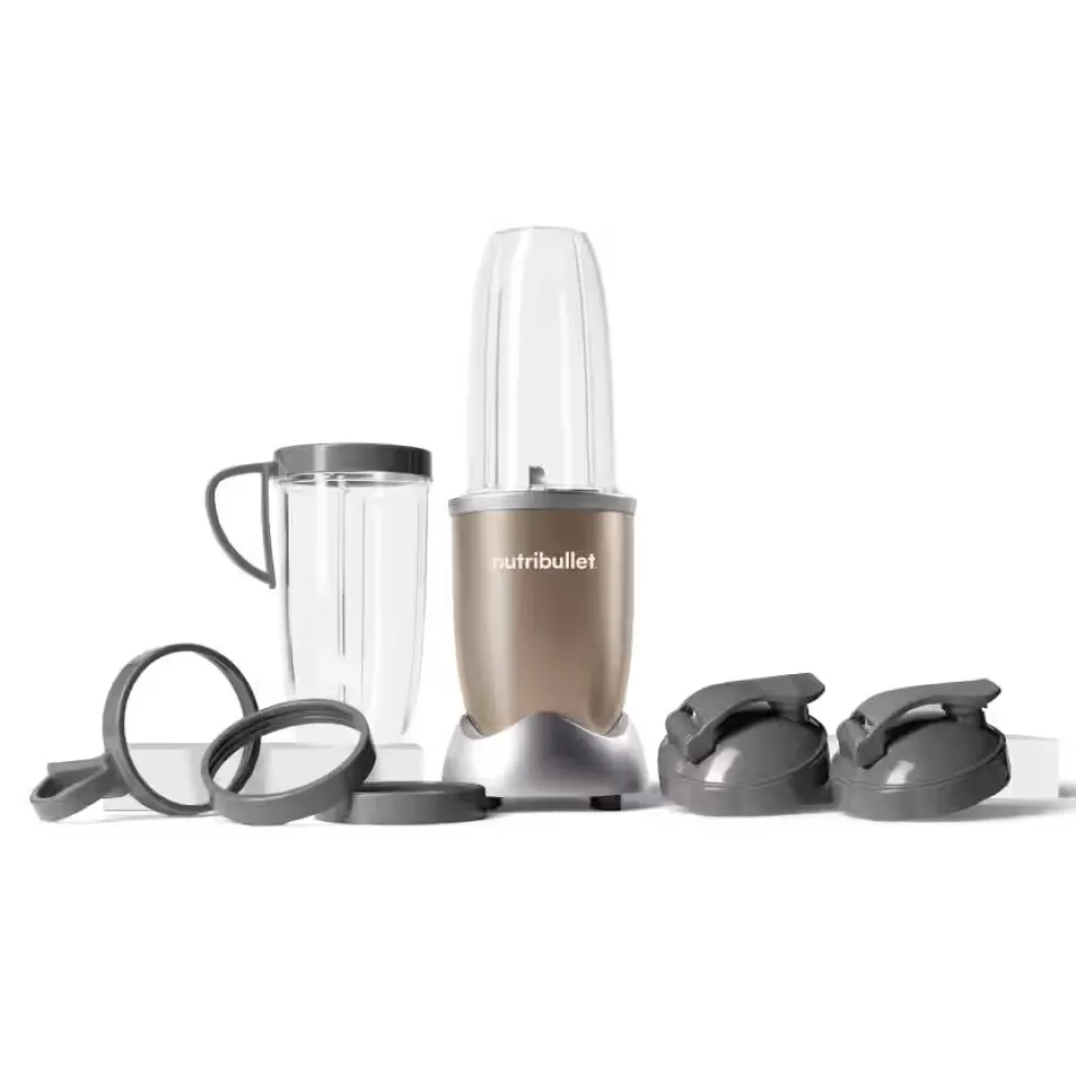 Nutribullet Pro 900 frullatore 900 W con 7 accessori champagne