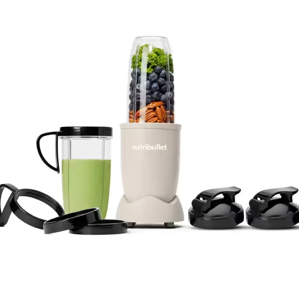 Nutribullet Pro Mineral frullatore 900 W con 7 accessori sabbia