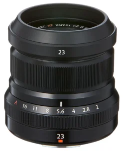 Obiettivo fotografico Fujifilm 16523169 X SERIES Xf 23mm F2 R Wr Black