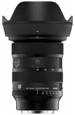 Obiettivo fotografico Sigma 6030390 ART 24 70mm F2.8 AF DG DN II Black