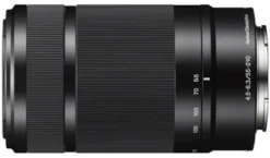 Obiettivo fotografico Sony SEL55210B AE E 55 210mm F4.5 6.3 Oss Black