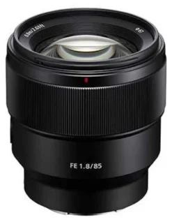 Obiettivo fotografico Sony SEL85F18 SYX Fe 85mm F1.8 Black