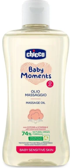 Olio corpo Chicco 00010242000000 BABY MOMENTS massaggio