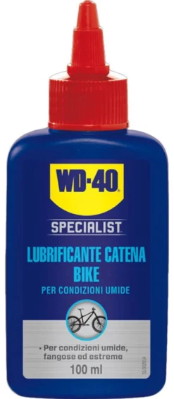 Olio lubrificante Wd40 Company 39777 SPECIALIST BIKE per catene bici c