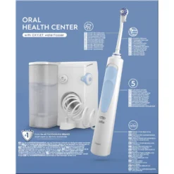 Oral B Idropulsore Con Tecnologia Oxyjet 4Getti Con 5 Modalita