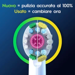Oral-B Pro 3D White EB18 05-23 testine sbiancanti per denti