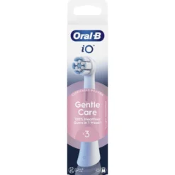 Oral B testine di ricambio iO Gentle Care per gengive sensibili, 3pz