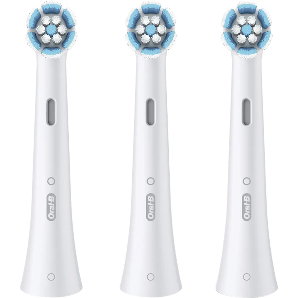 Oral B testine di ricambio iO Gentle Care per gengive sensibili, 3pz