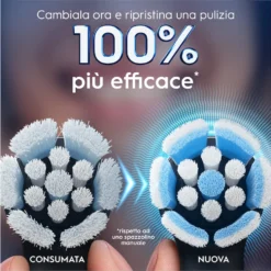 Oral B testine di ricambio iO Gentle Care nere per gengive sensibili