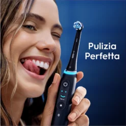 Oral B testine di ricambio iO Gentle Care nere per gengive sensibili
