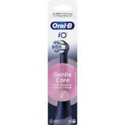 Oral B testine di ricambio iO Gentle Care nere per gengive sensibili