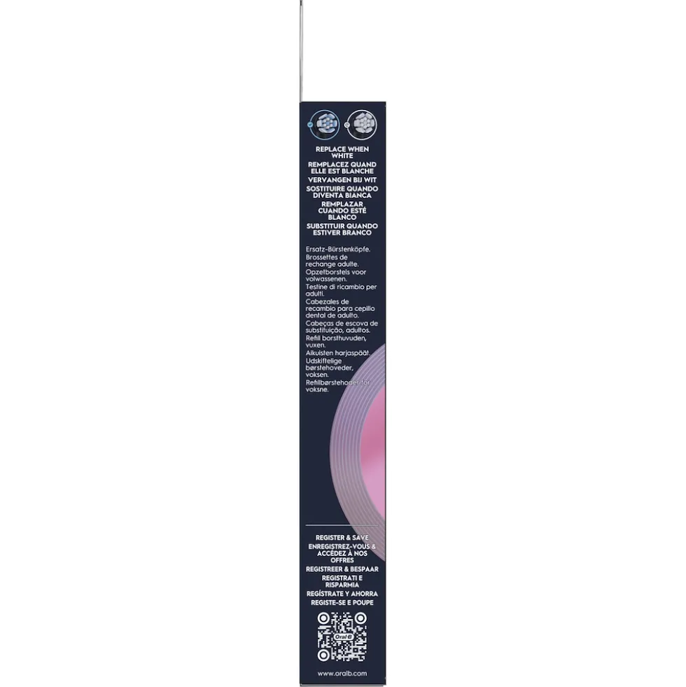 Oral B testine di ricambio iO Gentle Care nere per gengive sensibili