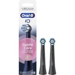Oral B testine di ricambio iO Gentle Care nere per gengive sensibili