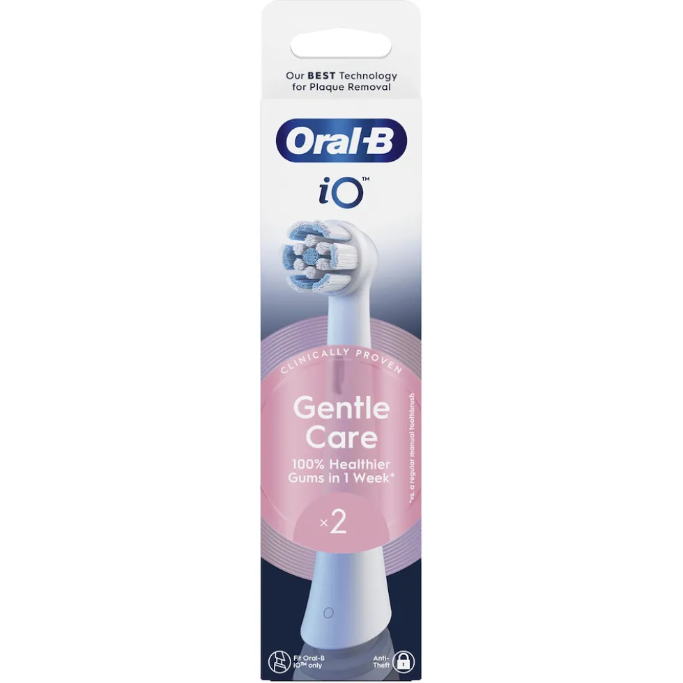 Oral B testine ricambio iO Gentle Care per gengive sensibili