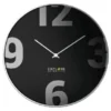 Orologio da parete Explore Scientific RAC1002 Chic Black e Silver