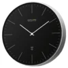 Orologio da parete Explore Scientific RAC1001 No Numbers Black e Silve