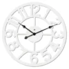 Orologio da parete Lowell 21551B JUSTAMINUTE Bianco