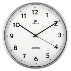 Orologio da parete Lowell 14968B JUSTAMINUTE Bianco