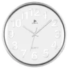 Orologio da parete Lowell 00816B JUSTAMINUTE Bianco