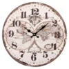 Orologio da parete Lowell 21564 JUSTAMINUTE Emisfero Multicolor
