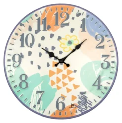 Orologio da parete Lowell 21557 JUSTAMINUTE Colors Multicolor