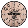 Orologio da parete Lowell 21568 JUSTAMINUTE The Cofee Shop Multicolor