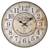 Orologio da parete Lowell 21439 JUSTAMINUTE Ocra antico