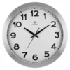 Orologio da parete Lowell 14929 JUSTAMINUTE Silver e Bianco