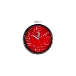 Orologio da parete Lowell 00840MI2 MILAN Rosso e Nero