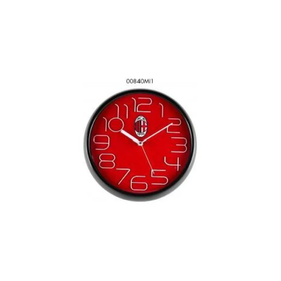 Orologio da parete Lowell 00840MI2 MILAN Rosso e Nero