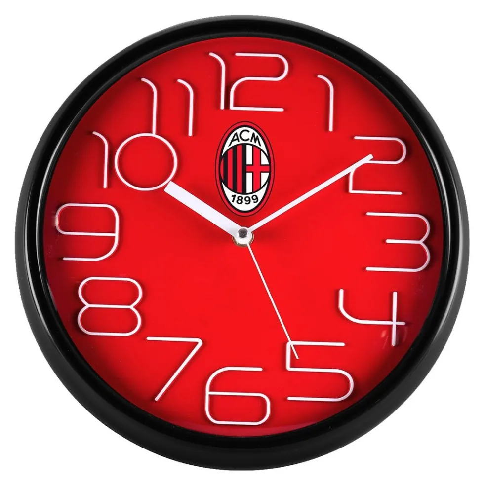Orologio da parete Lowell 00840MI2 MILAN Rosso e Nero