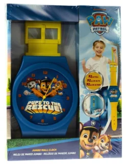 Orologio da parete Toys One PW20017 PAW PATROL Gigante Blu